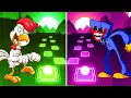 Download Lagu J Geco Chicken VS Huggy Wuggy - Tiles Hop EDM Rush!