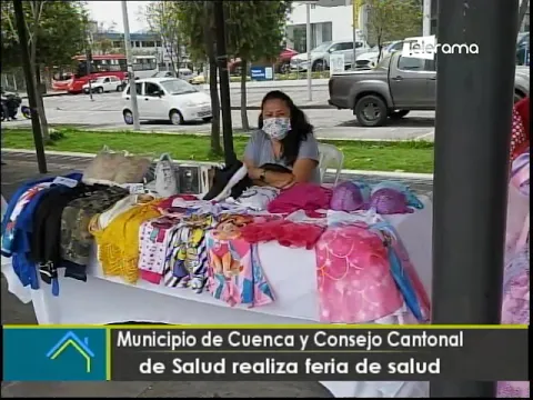 Municipio de Cuenca y Consejo Cantonal de Salud realiza feria de salud