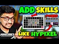 How To Add Skills in Server Like Hypixel Best Skills Plugin Minecraft Aurelium Skills Tutorial