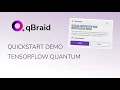 Using TensorFlow Quantum on qBraid