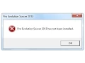 Fix Pro Evolution Soccer 2013 has not been installed حل لمشكلة
