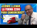 Como llenar la Forma 2290 para Camioneros - Trucks Highway
