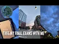 PURDUE VLOG Finals Week of a Math Major studying food cafe-hopping exams