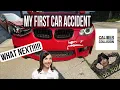 My first car accident Caliber collision auto body