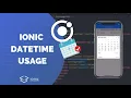 How to use the Ionic 6 Datetime component