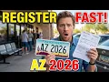 Arizona Car Registration 2026 Step-by-Step Guide Fees Documents Tips