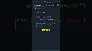 Check File Size with Python in 3 Lines