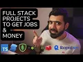 4 JavaScript projects to get hired as a Full Stack Developer