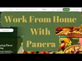Panera Bread Work From Home Online jobs Remote jobs