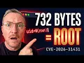 This 732-Byte Script Gives Root Access to Any Linux Box