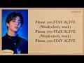 Download Lagu BTS Jungkook Stay Alive Lyrics  (Prod. SUGA of BTS) 7 FATES: CHAKHO OST
