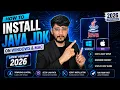 How to Install Java JDK on Windows Mac Latest Version 2026