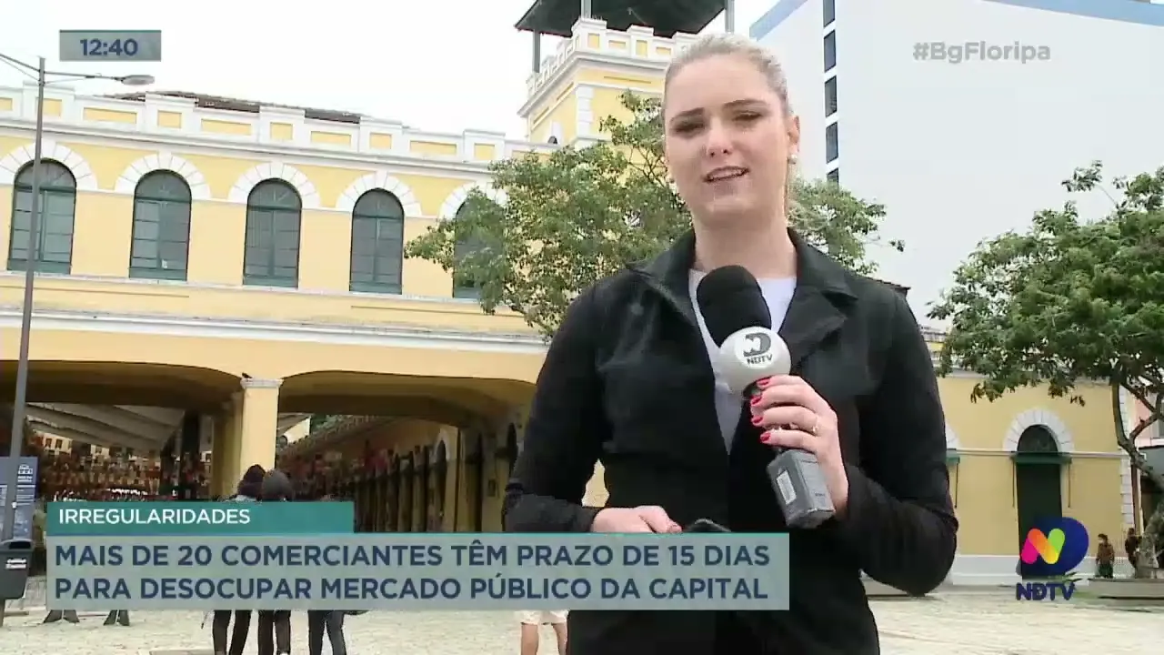 Mais de 20 comerciantes têm prazo de 15 dias para desocupar Mercado Público de Florianópolis