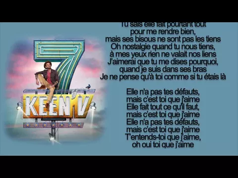 Download MP3 keen'v - je n'y arriverai pas ( officiel video lyrics )