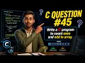 C Programming Question Count Even and Odd Numbers in Array in C