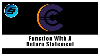 Function With a Return Statement - C Programming