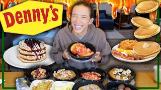 Denny's Breakfast Haul/Mukbang!