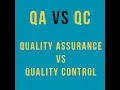 QA vs QC Quality Assurance vs Quality Control