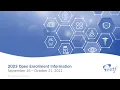 2023 Open Enrollment Information