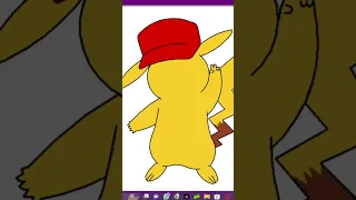 how to draw Pikachu using python turtle