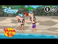 Download Lagu Phineas \u0026 Ferb | Marathon! | Disney Channel België-Nederland