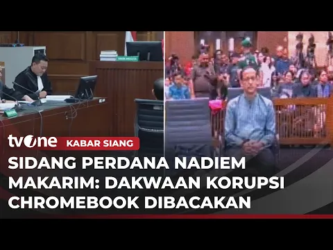 Nadiem Jalani Sidang Perdana soal Kasus Korupsi Chromebook
