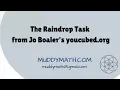 The Raindrop Task from youcubed org