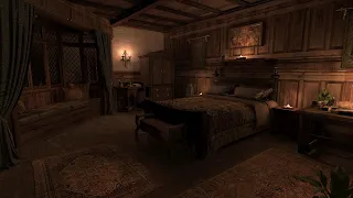 Indoor Rain Sounds Sleep Study Relax No Thunder 