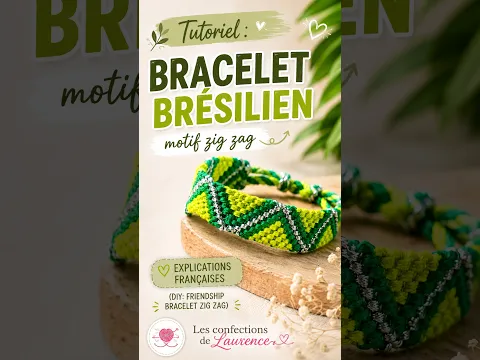 #shorts #braceletbrésilien #friendshipbracelet #zigzag