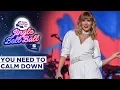Download Lagu Taylor Swift - You Need to Calm Down (Live at Capital's Jingle Bell Ball 2019) | Capital