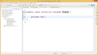 Class Hierarchies - Example RPG Data Class pt1 Basic Setup