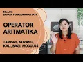 Tutorial Menggunakan Operator Aritmatika Struktur Penjelasan Contoh Kode Belajar Bahasa Java