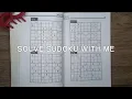 SOLVE SUDOKU WITH ME Writing Sounds Background Noise ASMR