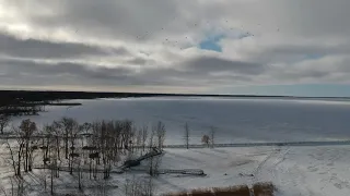 Caseville Michigan - Breakwall Drone Shots