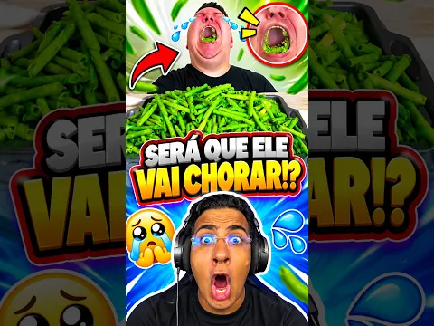 SERÁ QUE ELE VAI CHORAR⁉️😱