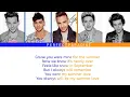 Summer Love - One Direction (Color coded lyrics)