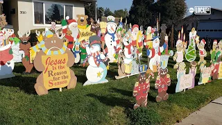Couple Makes Christmas Yard Art for the Holidays Localish