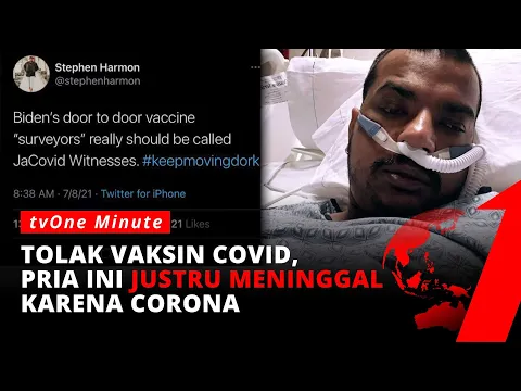 Pria yang Selalu Tolak Vaksin Covid-19 Kini Meninggal karena Corona