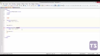 Functions revisited PHP - Lecture 30 PHP Tutorial