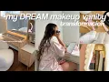 aesthetic makeup organization cleaning huge transformation tour