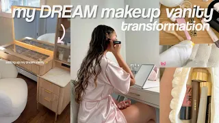 aesthetic makeup organization cleaning huge transformation tour
