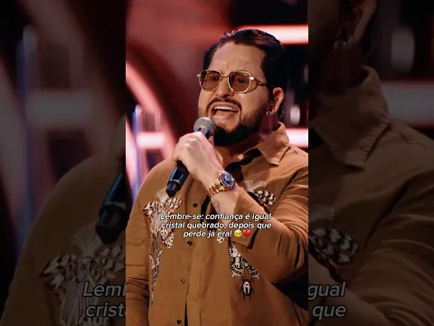 Lembre-se: confiança é igual cristal quebrado, depois que perde já era! 💔🥺