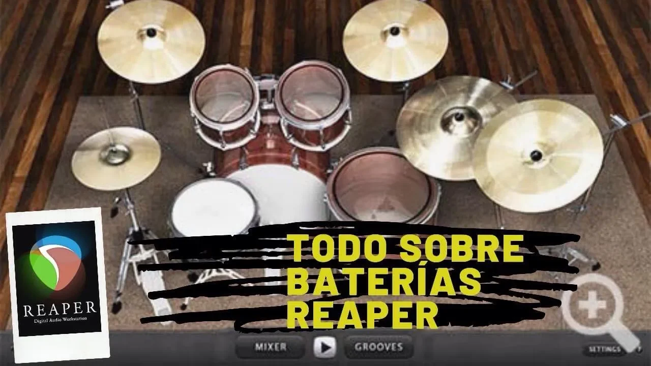 SEPARA UNA BATERÍA EN DIVERSOS TRACKS UTILIZANDO SUS OUTPUTS (SALIDAS) EN REAPER.
