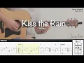 Download Lagu (FREE TAB) Kiss the Rain - Yiruma | Fingerstyle Guitar | TAB + Chords + Lyrics
