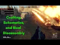 Crafting Schematics and Rival Disassembly Generation Zero