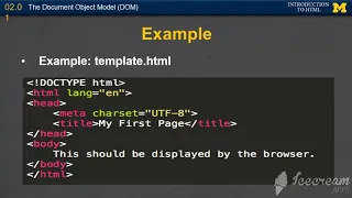 02 01 The Document Object Model DOM