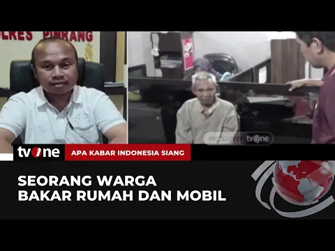 Rebutan Lahan Parkir, Seorang Warga Nekat Bakar Rumah & Mobil