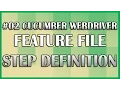 Cucumber JVM Selenium WebDriver 02 Feature File and Step Definition Tutorial QAShahin