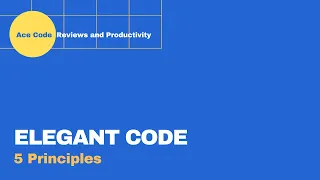 Elegant Code