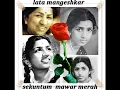 lata mangeshkar-sekuntum mawar merah [one red rose].wmv